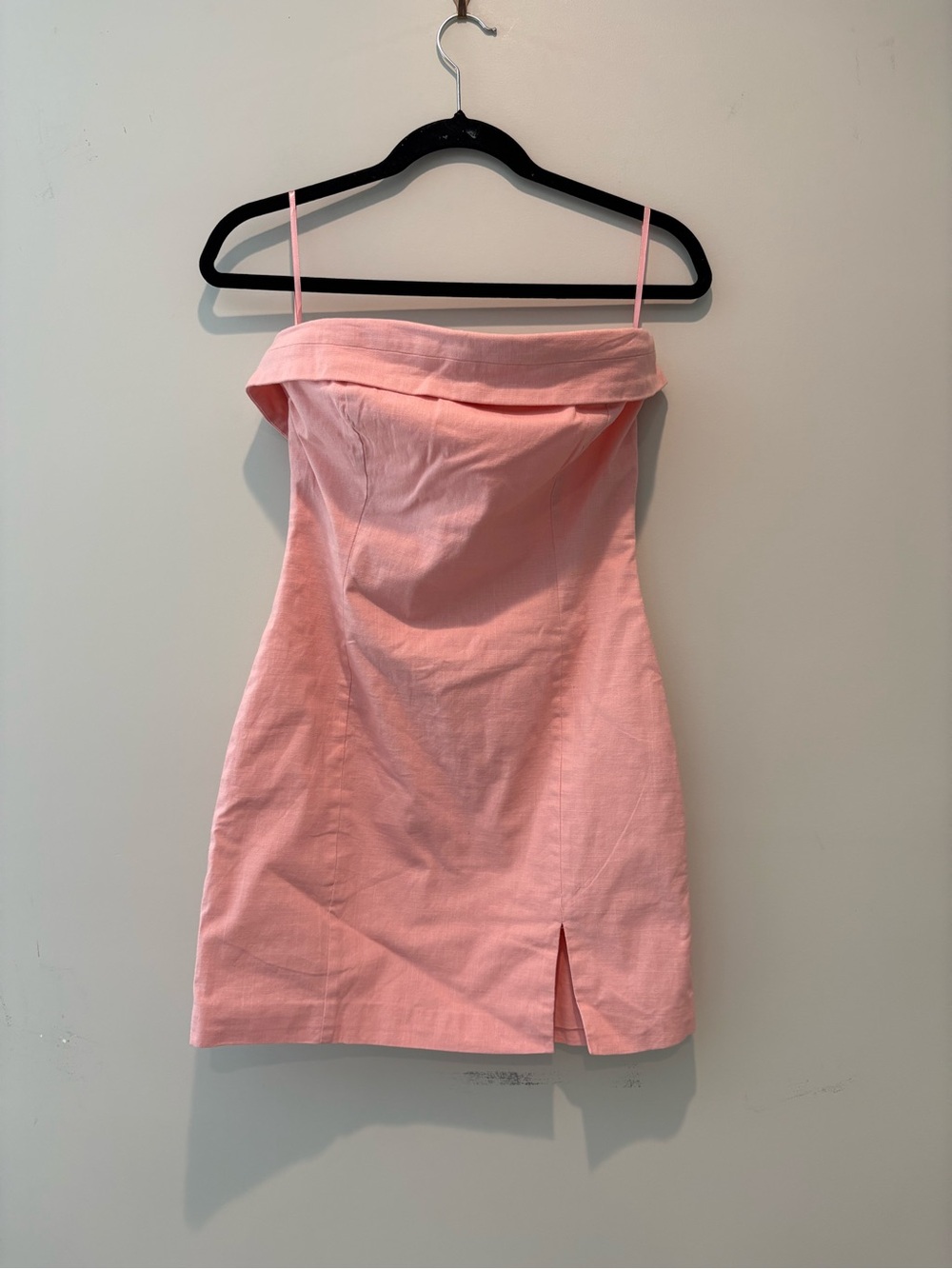 MABLE Blush Strapless Mini Dress